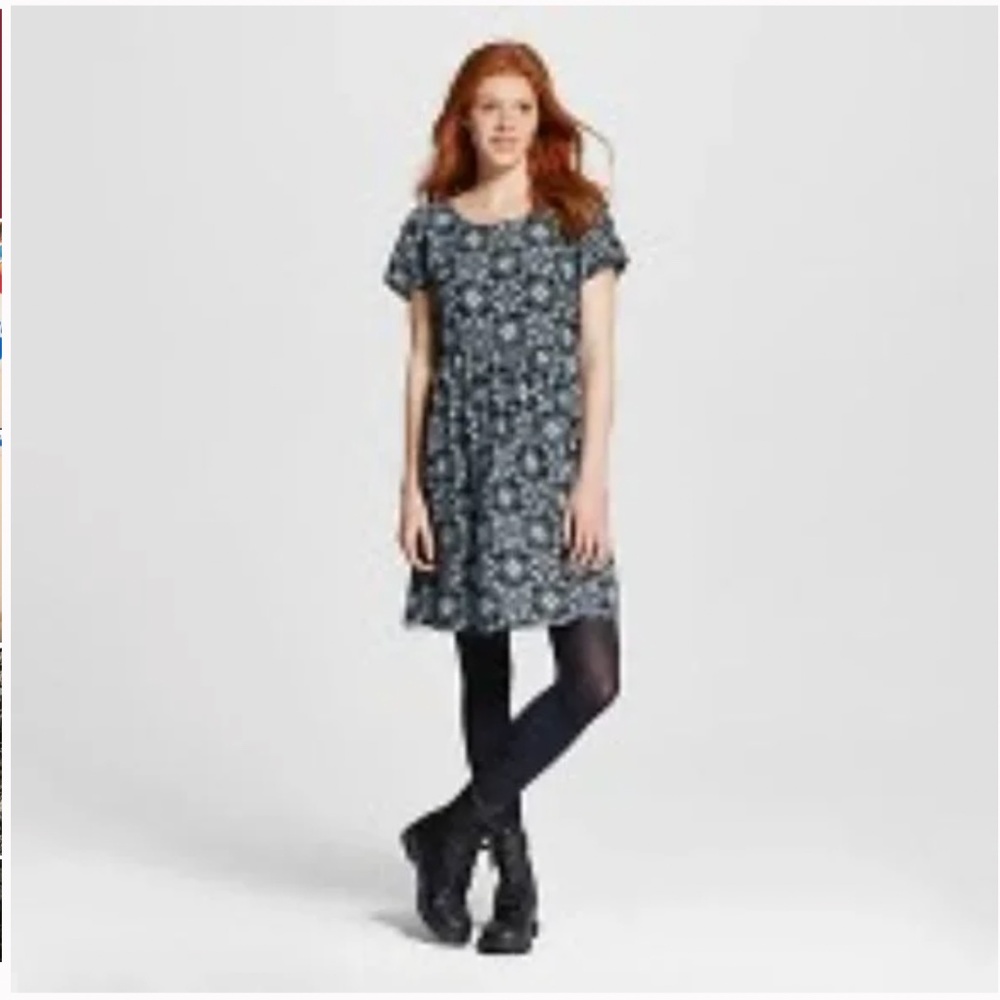 Xhilaration Lace Up Back Dress NEW